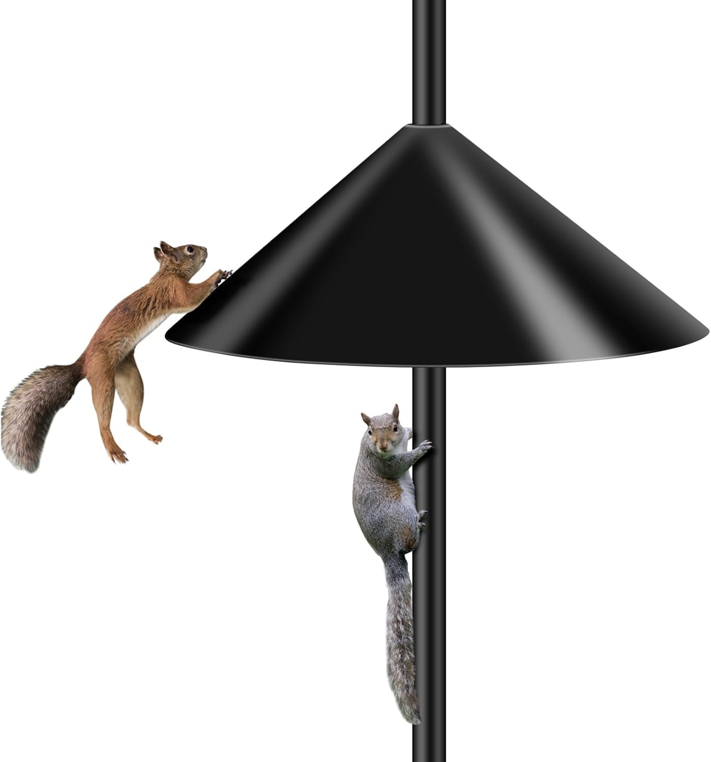 Squirrel Baffles for Bird Feeders, 19inch Wide Baffle for