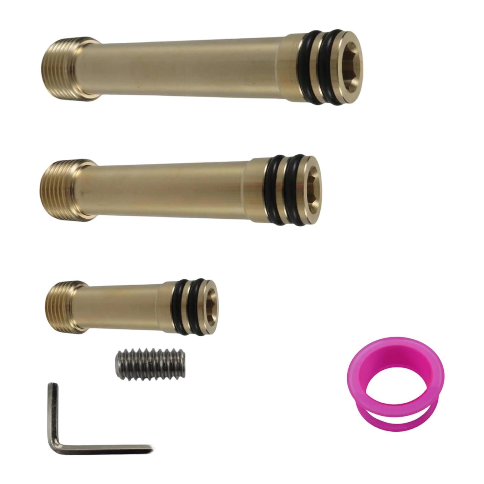 Pangboer Set General Shower Arm Brackets With Mounting Hardware Metal Extension Adapter Upgrades For Easy Installation Wall Link