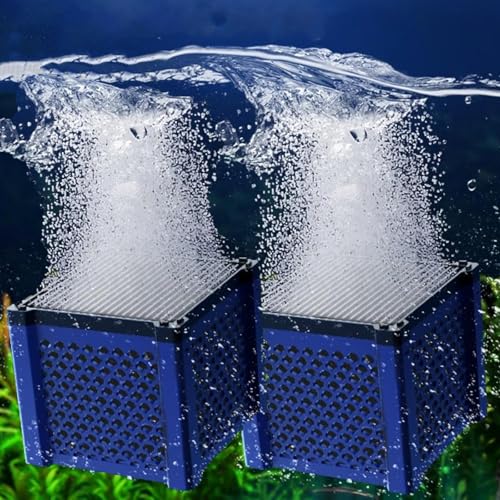 Cubo de filtro de carbón activo para bebederos de caballos, acuarios y estanques – Filtro de agua ecológico para limpiar contaminantes y olores