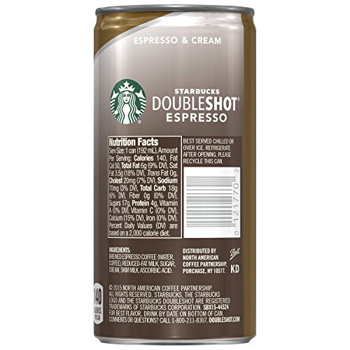 Starbucks Tripleshot Energy Extra Strength, French Vanilla, 15oz Cans (12 Pack)