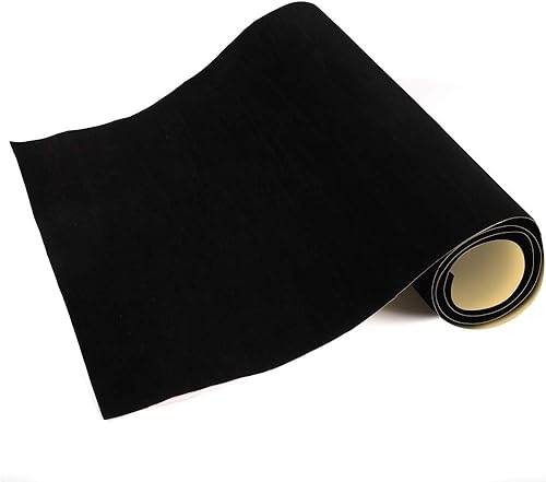 Hojas autoadhesivas, hojas de fieltro adhesivas para arte y manualidades, cajón de despegar y pegar/revestimiento de caja de joyería, papel tapiz de