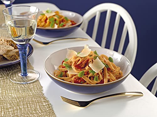 Imperial Blue Pasta Bowls Set Of 2 #TOP3