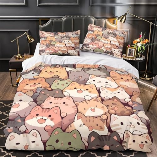 Housse de couette chat 3D pour la chambre de votre garçon