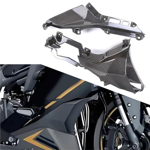 Carénage Kawasaki ZX-4RR : look carbone pour sublimer vos sorties sur piste