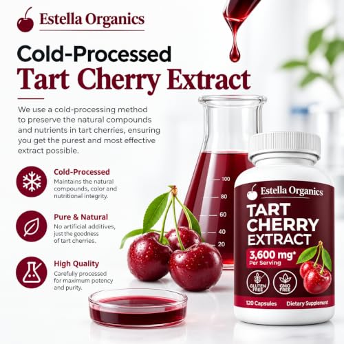 Estella Organics Cold Pressed Tart Cherry Extract