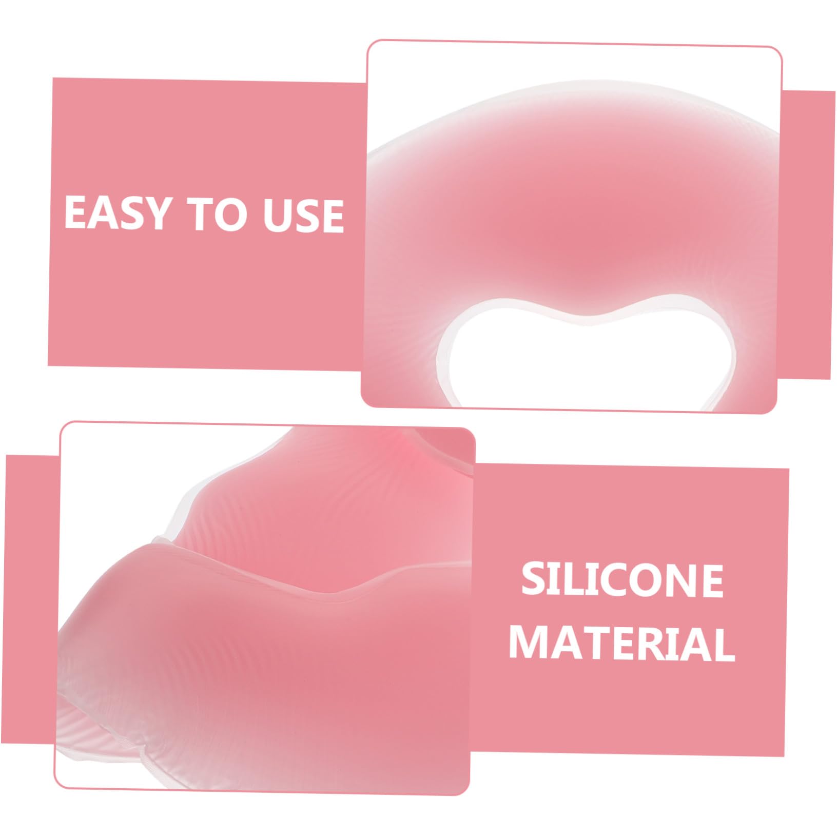 Homoyoyo Cuscino da Massaggio in Silicone per Viso e Corpo Supporto Ergonomico, Posizione Rilassante, per Spa e Saloni di Bellezza