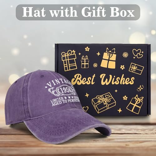 Gorra vintage de béisbol personalizada para cumpleaños miniatura 3