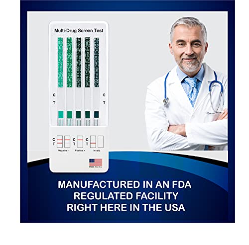 Drugexam 5 Pack - Drugexam Marijuana Test Dip Card. Cannabinoids Testing Test. Rapid Test Dip Cards.Individually Packed. Detailed Instructions Included. Easy To Use. thumb #1