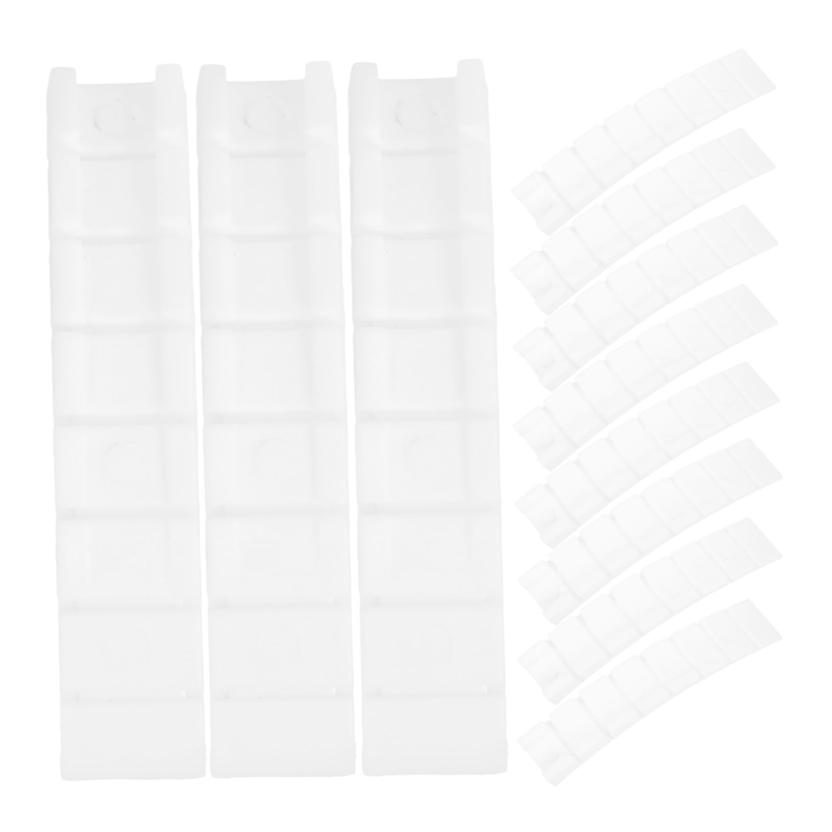 CHILDWEET 24pcs Furniture Spacers Furniture Shims for Leveling Shims and Wedges for Leveling Table Leg Levelers Door Shims Leveling Blocks Table Leveler Leveling Shims Furniture Levelers
