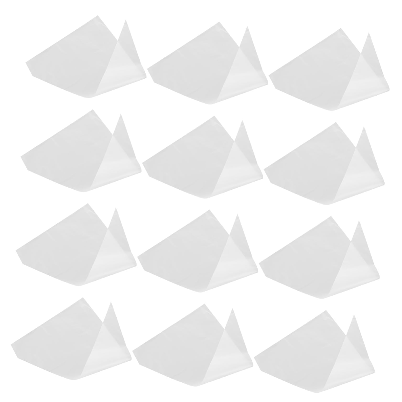 INOOMP 100pcs Disposable Pastry Bags for Cake Decorating Heavy Duty Large Piping Bags for Frosting Design for Cookies Cake Icing High Capacity