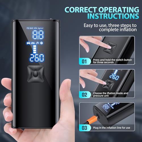 Portable Air Pump for Tires