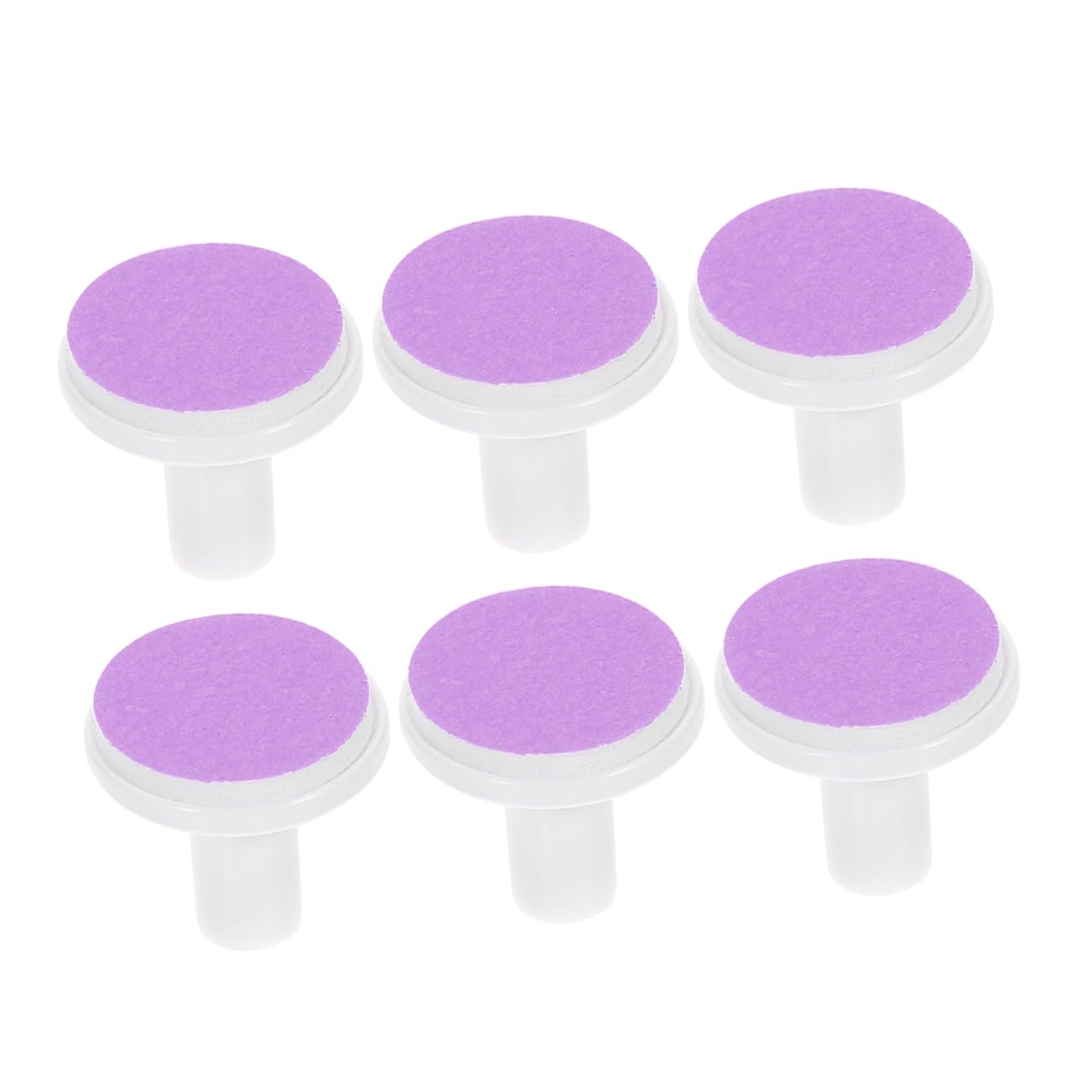 WOONEKY 6pcs Electric Nail Grinder Newborn Nail Trimmer Buffer Nail Sharpener Electric Nail Replacement Pads Electric Fingernail Trimmer Cushions Nail Trimmer Pads