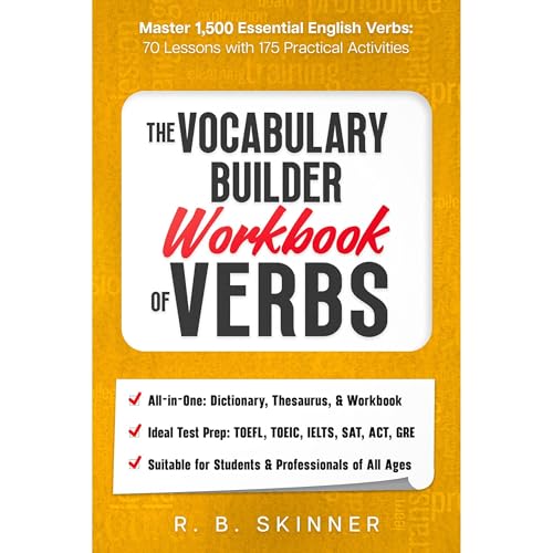 The Vocabulary Builder Workbook of Verbs Audiolibro Por R. B. Skinner arte de portada