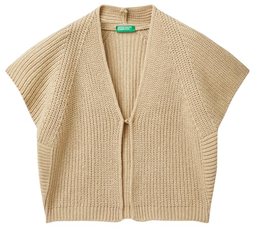 Cardigan Fille Benetton M/L 1336c601r gilet rose en maille