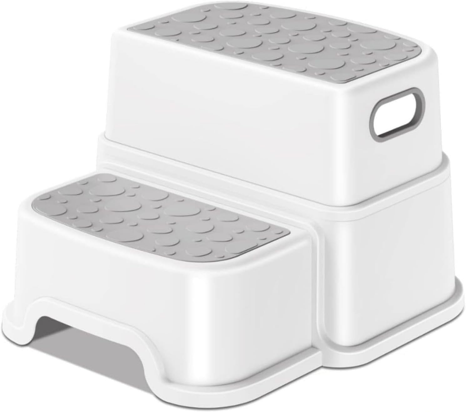 Dual Height 2 Step Stool for Toddlers and Kids (Mom's Choice Award Winner) (1-Pack, Beige)