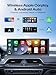 INNOVV V2 10.3Inch Wireless Carplay & Android, 1920 * 720 IPS Touch Screen for Car, Mirror Link, Loop Recording, GPS, Siri with Adjustable Magic Stand