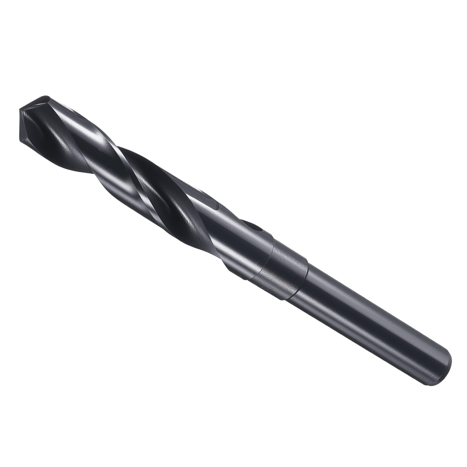 METALLIXITY Drill Bit (15mm), 1/2" Reduced Shank Round 4341 High-Speed Steel 135° Bits for Drilling Holes in Thin Metal Steel Wood Plastic Aluminum DIY Project