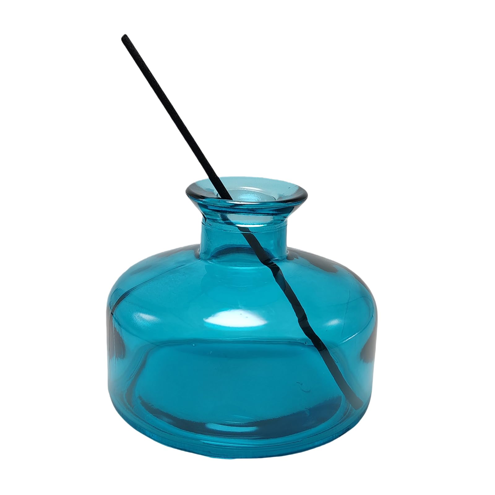 DEARBAG 2 PCS Bottiglie di Diffusore Nero Vetro Vuote per Diffusori, 150ML Flaconi per Diffusore in Vetro, Contenitore per Oli Essenziali Aromaterapia Vaso Fragranze per la Casa (Glassato