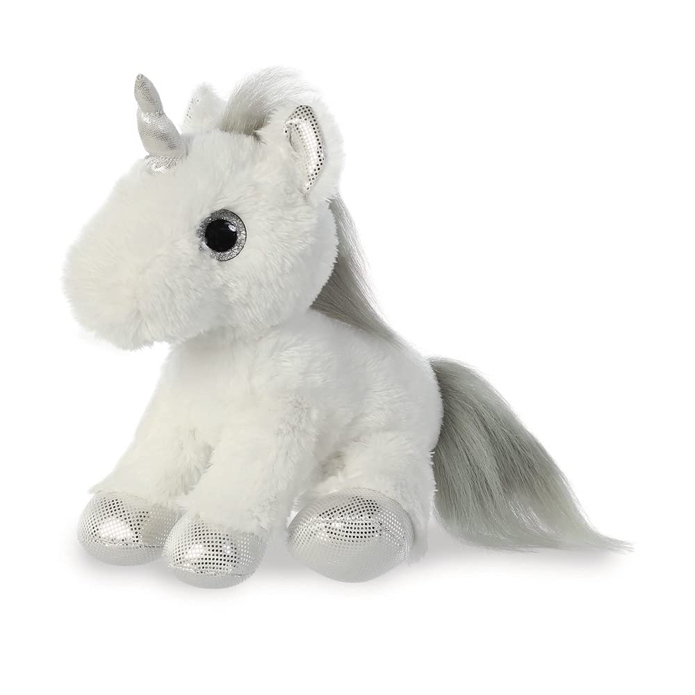 Aurora, 60855, Sparkle Tales, Twilight Unicorn, 12In, Soft Toy, Silver