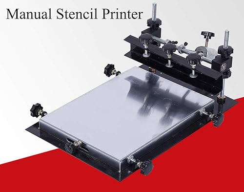 Miniatura 2 de CGOLDENWALL Impresora manual de pantalla SMTSMD Impresora de plantilla PCB Impresora de pantalla manual SMT (área de impresión 350X260mm)