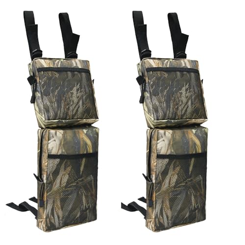 2 Pcs Camouflage Quad ATV 4-Wheeler Fender Cargo Storage Hunting Bags Saddle Bags Luggage Bag con cremallera para Polaris Sportsman, Yamaha, Honda FourTrax miniatura 1