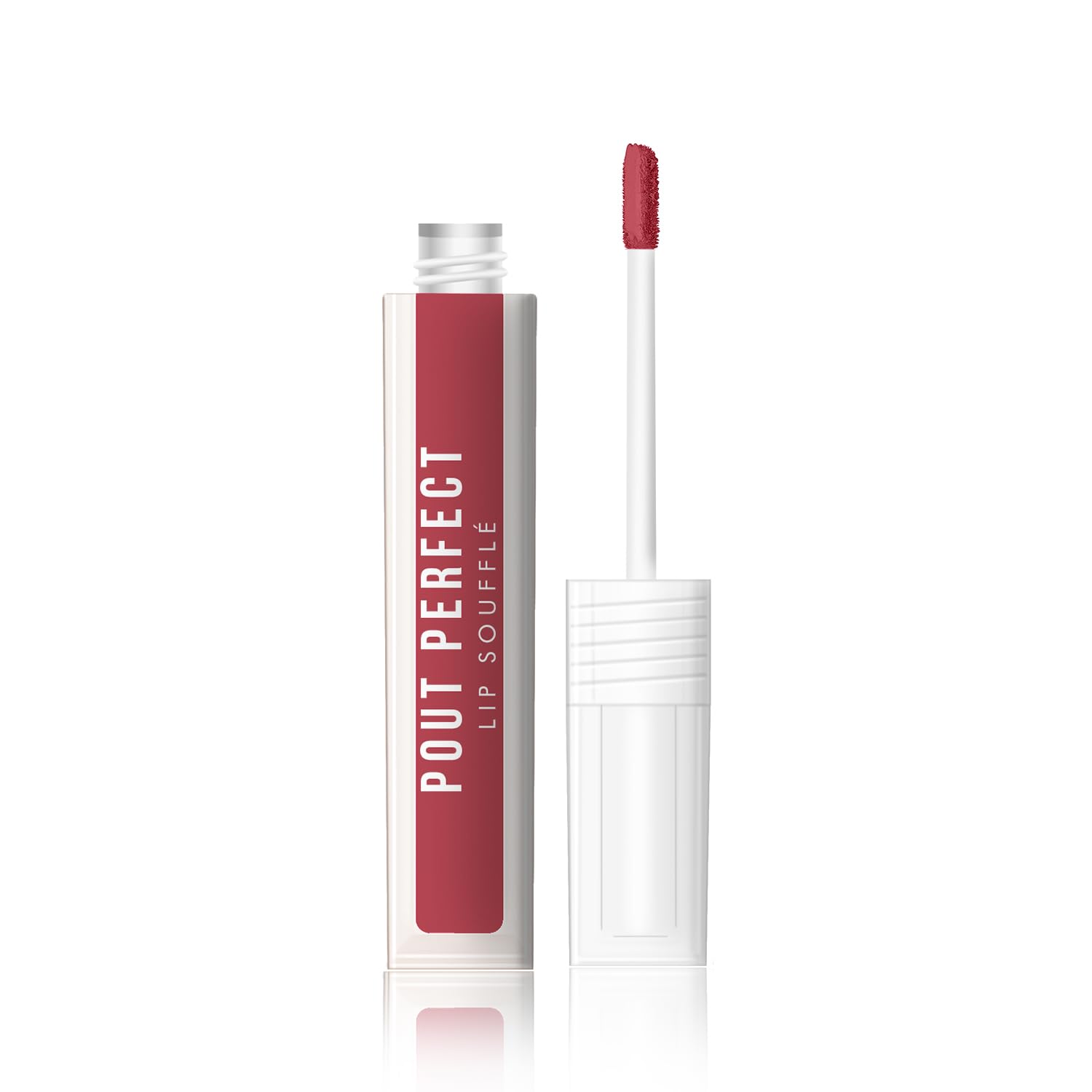 JAQULINE USA Pout Perfect Lip Souffle Long Lasting Liquid Lipstick | Mousse for Lips, Cheeks & Eyes | Matte Finish | Non-Drying, Highly Blendable | Transfer Proof with Hyaluronic Acid -Dreamy Tiramisu