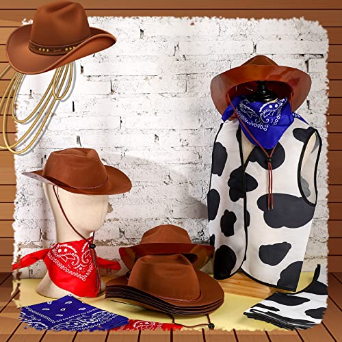 Disfraz infantil vaquero western 36 piezas miniatura 4