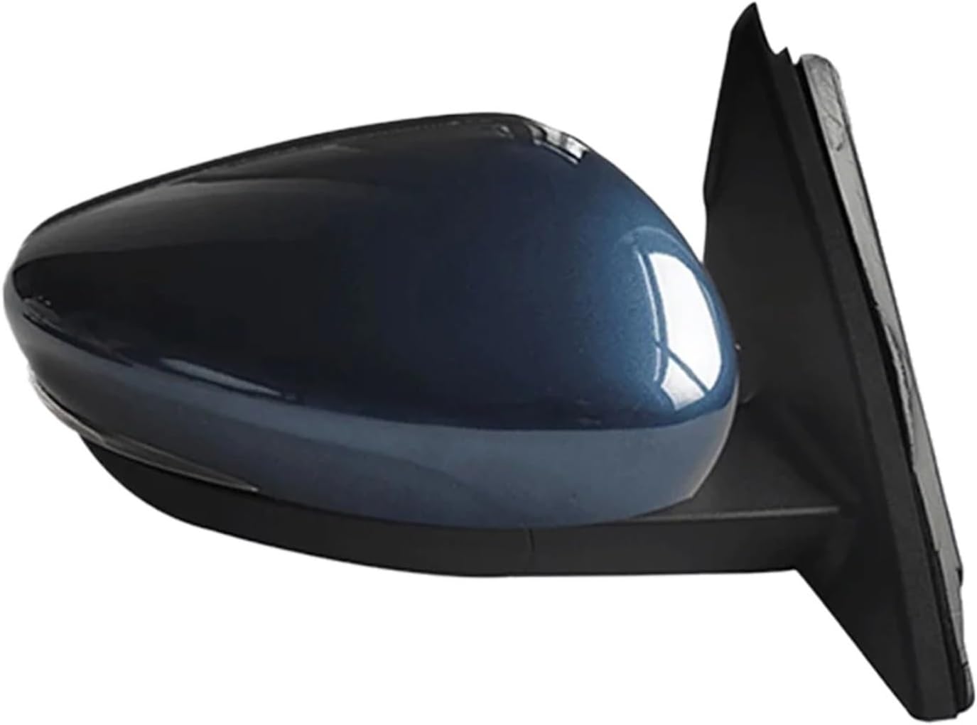 Car 6/9/11Wires Side Rear View Mirror Assembly Compatible With Ford Escape 2020 2021 2022 Auto Folding Heated Turn Signal Blind Spot Warning(Right-9-Wires Blue)