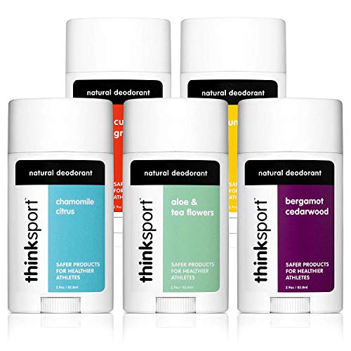 Thinksport Deodorant, Variety Pack (2.9 ounce) (5 pack)