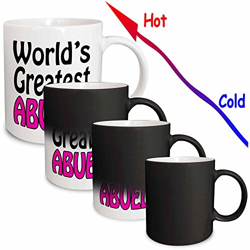 3Drose Mug, 11Oz, Black/White #TOP4