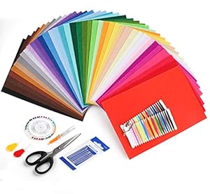 Homewit Zestaw Filcowy DIY HY156263 40 Kolorów