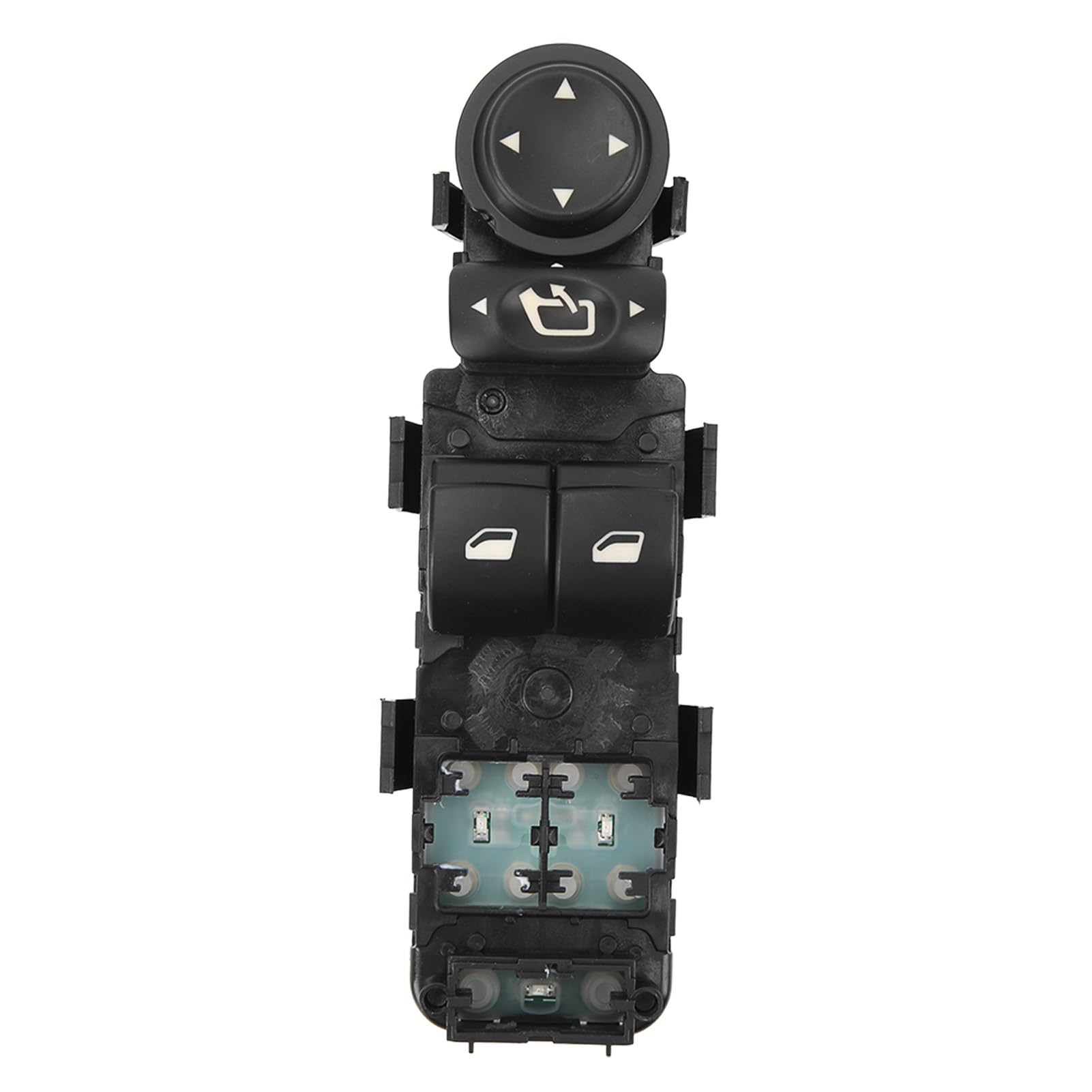HZTWFC 6554HA Interrupteur de lève-vitre électrique de voiture 6554.HA pour Citroen C4 2004 2005 2006 2007 2008 2009 2010 ABS