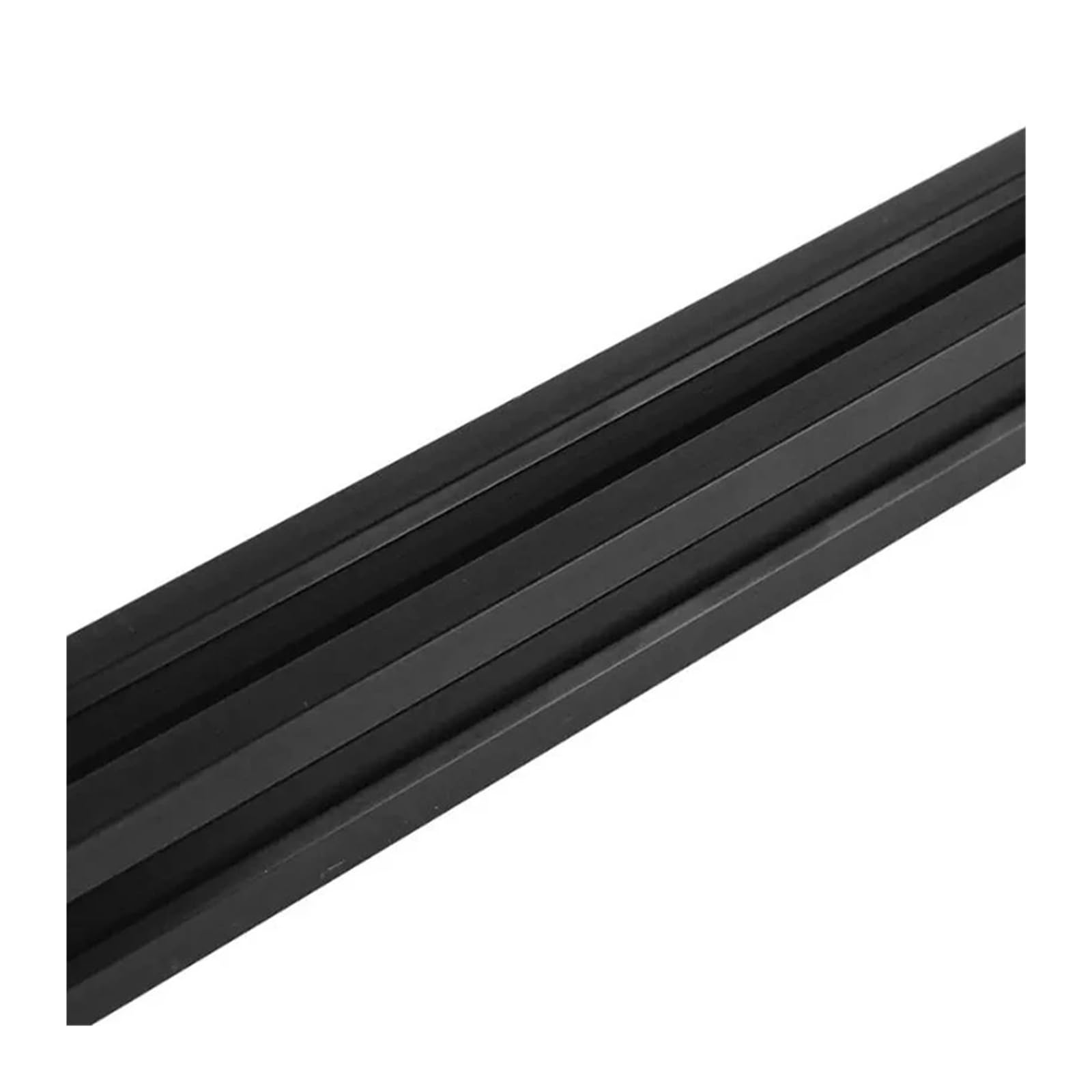 Aluminiowy profil z rowkiem V 2020 | Czarna szyna V-Slot 2020 V do drukarki 3D CNC: ruch liniowy(230mm,2020V)