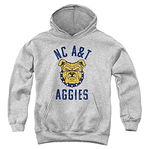 North Carolina A&T State University Official Aggies Logo Youth Kids Boy/Girls Pull-Over Hoodie Sweatshirt - Main Image
