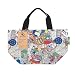 Produktbild ECO CHIC leichte faltbare Lunchtasche | Wasserabweisende, isolierte Kühltasche für Arbeit/Picknicks/Wandern/Camping-Grillabende (Rette den Planeten)