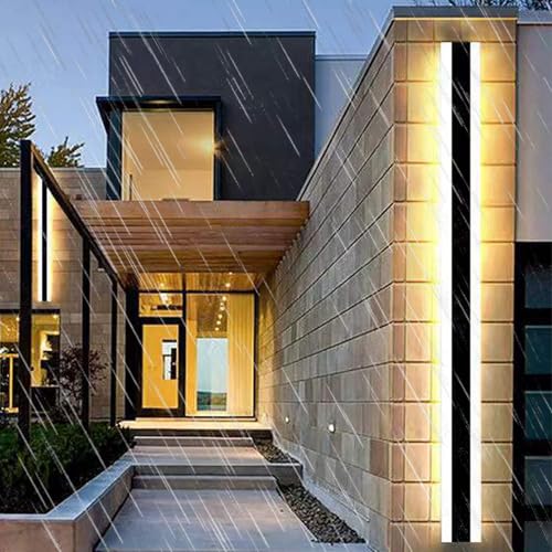 Lampe murale étanche IP65 longue bande LED pour façade et chambre