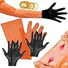 YUNVI Field Dressing Gloves for Deer Hunting and Veterinary Use – Includes Disposable and Nitrile Gloves