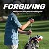 Precise Complete Teen Golf Club Set for Ages 1316 Includes Titanium Driver, Stainless Steel Hybrid, 7PW Irons, Putter, Stand Bag & 3 Headcovers Graphite/Steel Shafts
