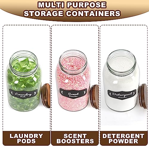 AMEY Laundry Organization And Storage Jars Detergent