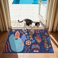 Undersea Stroll Navy Blue