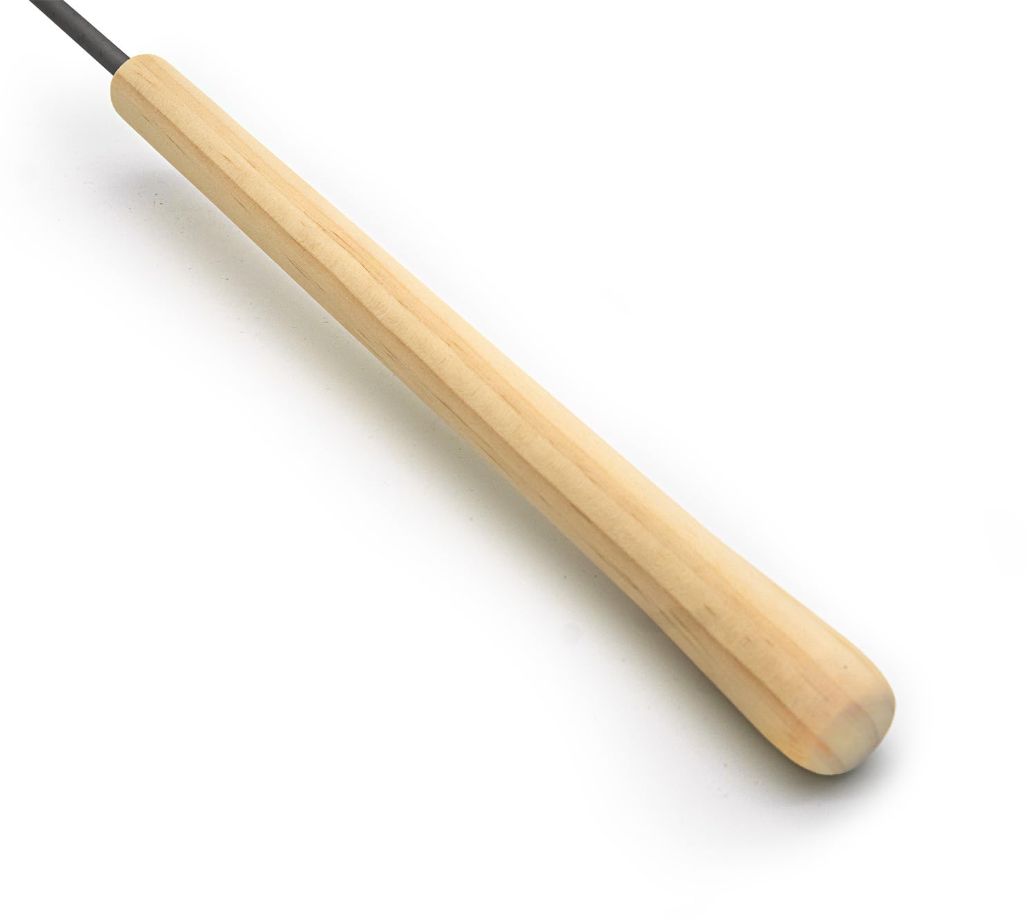 HOLT Saunakelle, 61 cm, aus Edelstahl mit Holzgriff für sanften Dampfausstoß