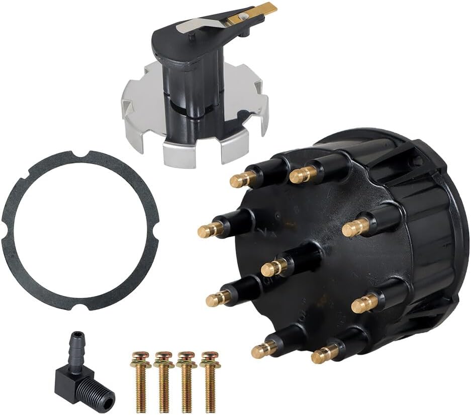 Genuine For Mercruiser V8 Thunderbolt Distributor Cap&Rotor Kit 5.0 5.7 7.4 8.2 805759T3 OEM-Standard Replacement Part