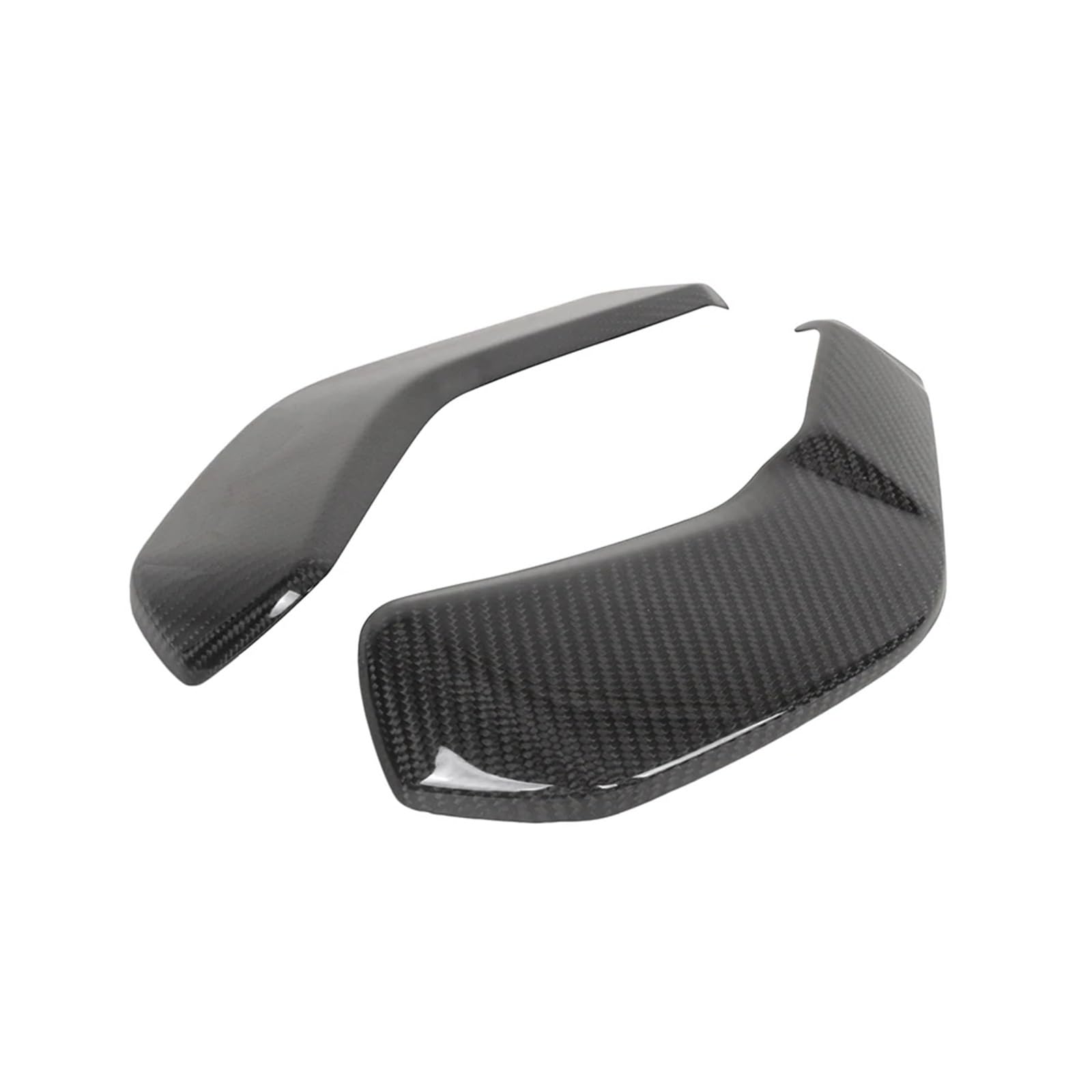 Przednia Osłona Chłodnicy Do Ducati XDiavel S Carbon Fiber | 2018-2021 Włókno węglowe Boczna osłona akumulatora motocykla Motocykl Przednia Osłona Chłodnicy
