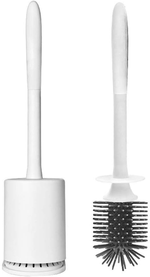 Toilet Brush, no Need to Punch Wall-Mounted Toilet Brush Holder, Household Cleaning Products
