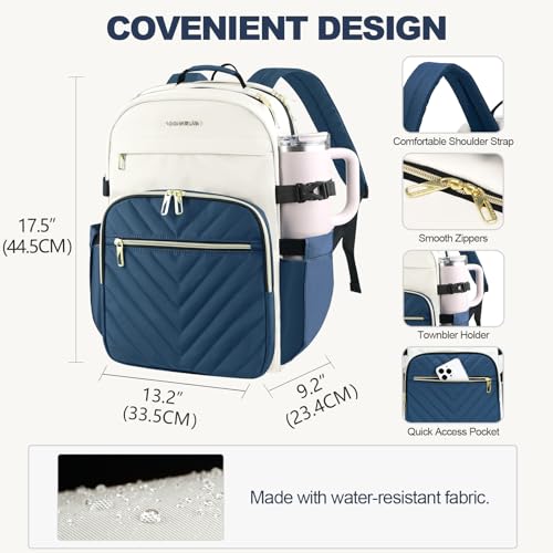 VANKEAN Laptop Backpack for Women