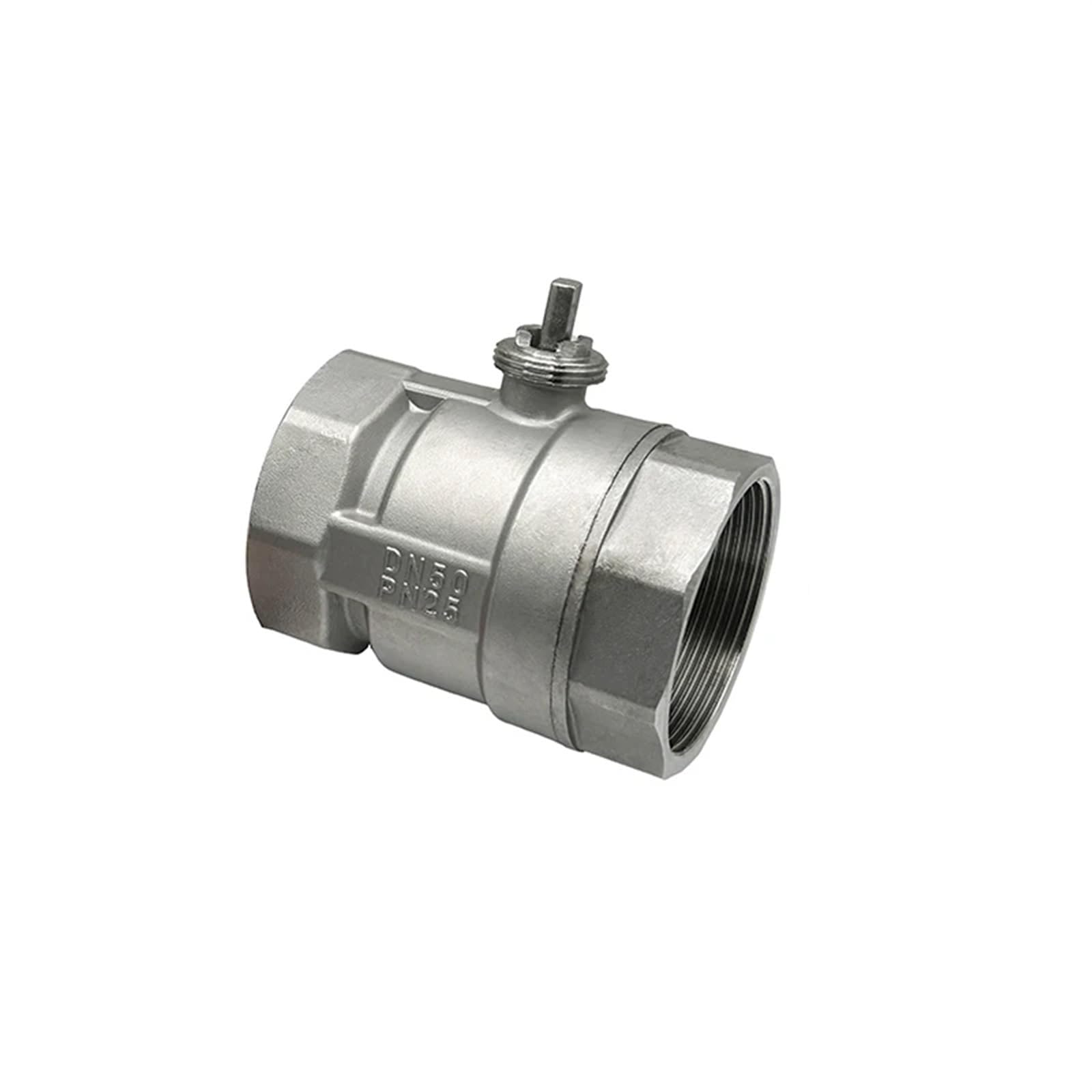 1/2 3/4 1inch 304 Stainless Steel Motorized Ball Valve Body Electric Ball Valve Body 1Pcs(Size:1