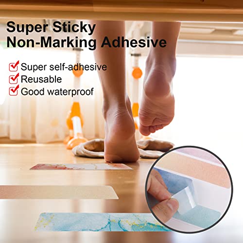Haobaobei Non Slip Bathtub Stickers, 24 Pack Bath Tub Slip Stickers, Safety Bathtub Non Slip Shower Stickers, Anti Slip Shower Stickers For Bathtub Bathroom Stairs Ladders(Multicolor) #TOP3