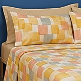 Bassetti Completo Letto Matrimoniale 100% Cotone Morbido Soffice (Singapore Natural)