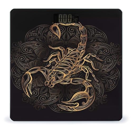 Báscula Digital de Baño Smart Scale Gold Scorpion miniatura 1
