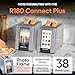 Revolution R180 Connect Plus Smart Toaster with Touchscreen (Bundle with Toastie Press & Warming Rack) Choose from 40+ Bread Types, 7 Browning Levels, & Toastie Press Mode